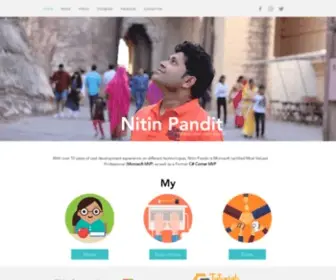 Nitin-Pandit.com(Nitin) Screenshot