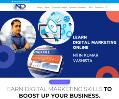 Nitindigital.com(Nitin Digital) Screenshot