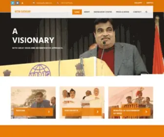 Nitingadkari.org(Nitin Gadkari) Screenshot