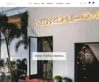 Nitinkohlihome.com(Nitin Kohli Home) Screenshot