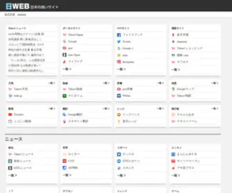 Nitiweb.com(大手サイトのリンク集)) Screenshot