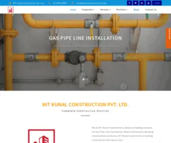 Nitkunalconstruction.com(NIT Kunal Construction) Screenshot