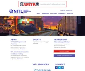 Nitl.org(The Shippers' Voice Since 1907) Screenshot