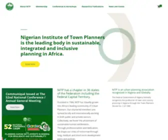 NitPNG.org(Nigerian Institute of Town Planners (NITP)) Screenshot