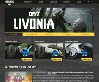Nitrado.net(Spieleserver, Gameserver mieten, Hosting günstig und sofort) Screenshot