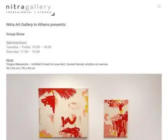 Nitragallery.com(Nitra Gallery) Screenshot