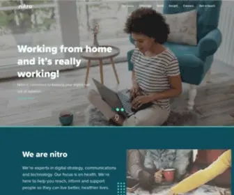 Nitro-Digital.com(Marketing and Healthcare Specialists) Screenshot