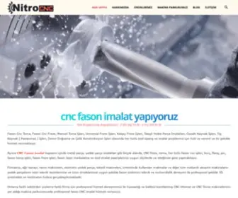 Nitrocnc.com(Nitro CNC) Screenshot