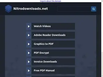 Nitrodownloads.net(Nitrodownloads) Screenshot