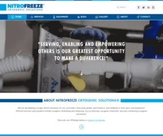 Nitrofreeze.com(Nitrofreeze®) Screenshot