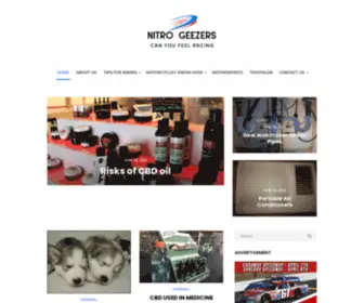 Nitrogeezers.com(Nitro Geezers) Screenshot