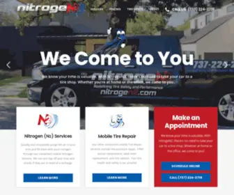 Nitrogen2.com(Redefining Tire Safety and Performance) Screenshot