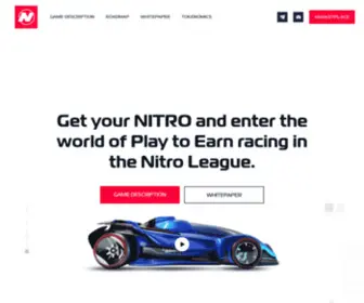 Nitroleague.com(The world has evolved. Technology) Screenshot