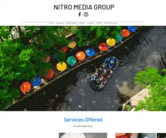 Nitromediagroup.com(Professional Photographers & Videographers In San Antonio) Screenshot