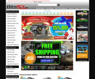 Nitrorcx.com(RC Trucks) Screenshot