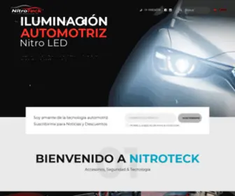Nitroteck.com(Accesorios, Seguridad & Tecnología) Screenshot