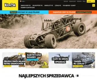 Nitrotek.pl(Modele, Helikoptery RC) Screenshot