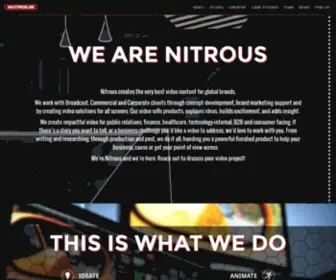 Nitrous.tv(Media Production Company in White Plains) Screenshot