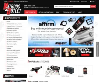 Nitrousoutlet.com(Nitrous Outlet) Screenshot