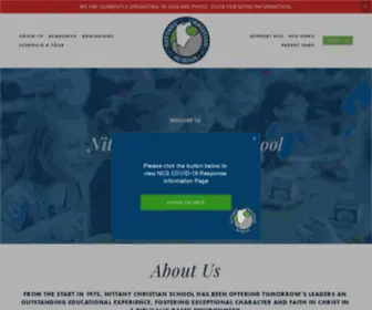 Nittanychristian.com(Nittany Christian School) Screenshot