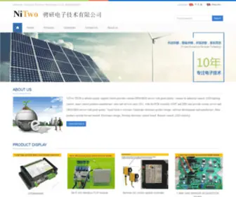 Nitwo.com(PLC IOT Network io module PCB develop manufacturer part supplier china) Screenshot