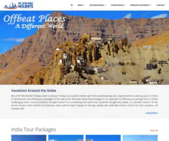 NitWorldwideholidays.com(India Tours) Screenshot
