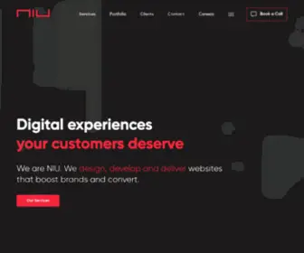 Niu.com.mt(Award-winning Website Design & Development Agency) Screenshot