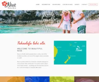 Niueisland.com(The Official Website Of Niue Tourism) Screenshot