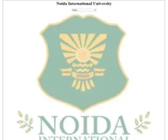 Niuresults.in(Noida International University) Screenshot