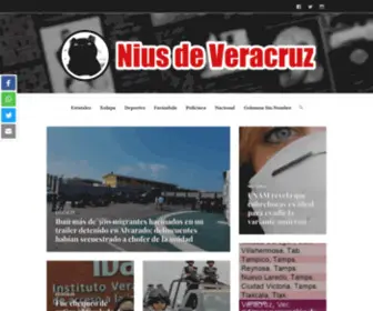 Niusdeveracruz.com(Nius de Veracruz) Screenshot