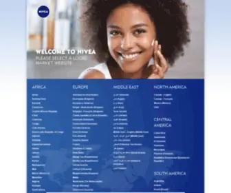 Nivea.am(Официальный сайт NIVEA) Screenshot