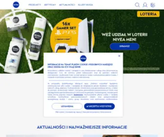 Nivea.pl(Ekspert w pielęgnacji skóry od pokoleń) Screenshot