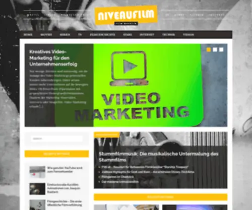 Niveaufilm.de(Movies, Serien, Internet-Filme, Technik, Business-Videos, Hochzeitsvideo) Screenshot