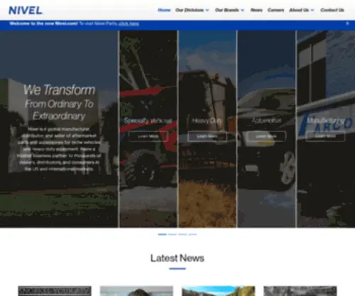 Nivel.com(Home) Screenshot