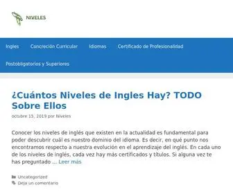 Niveles.org(Niveles) Screenshot