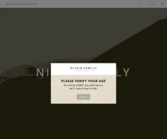 Nivenfamilywines.com(San Luis Obispo) Screenshot