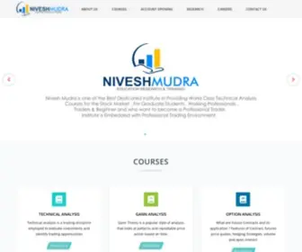 Niveshmudra.com(网站改版中) Screenshot