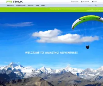 Niviuk.com(Niviuk Paragliders) Screenshot