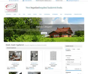 Nivoingatlan.hu(Kiadó) Screenshot