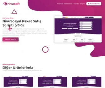 Nivusoft.com(Yazılım Bilişim ve Danışmanlık Hizmetleri) Screenshot