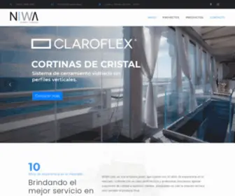 Niwa.com.uy(Aluminios) Screenshot