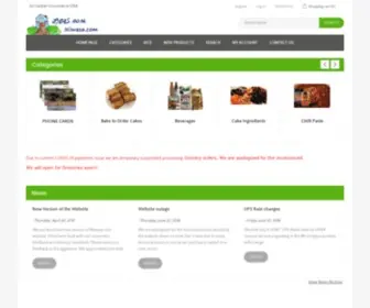 Niwasa.com(Sri Lankan Groceries from Niwasa) Screenshot