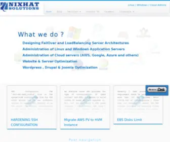 Nixhat.com(NixHat Solutions) Screenshot