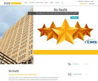 Nixhealth.com(Nix health) Screenshot