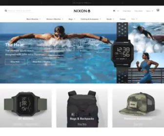 Nixon.com(Nixon US) Screenshot
