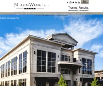 Nixonwenger.com(Nixon Wenger LLP) Screenshot