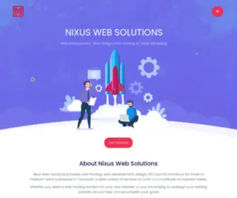 Nixus.com.au(Nixus Web Solutions) Screenshot