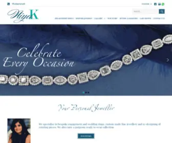 Niya-K.com(Diamond Jewellery Hong Kong) Screenshot