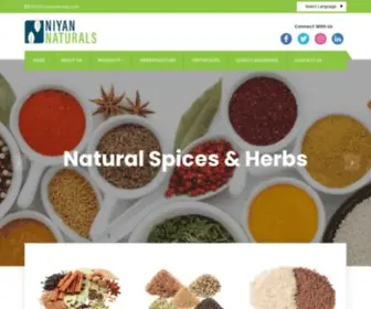 Niyannaturals.com(Niyan Naturals) Screenshot