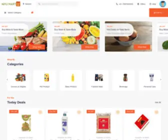 Niyumart.com(Online Store) Screenshot